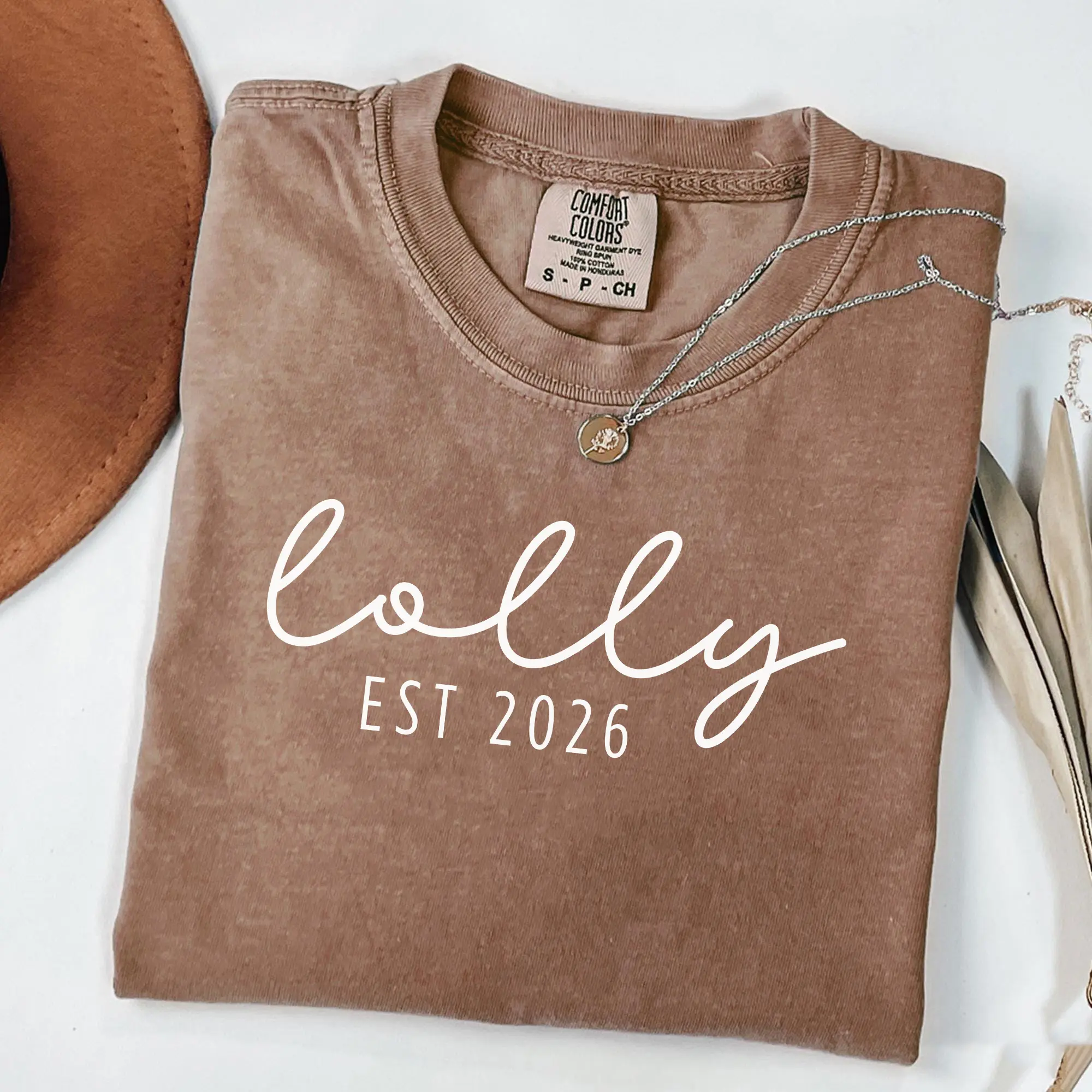 Comfort Colors lolly 2025 shirt, lolly est 2025 Shirt, lolly shirt, lolly birthday gift, lolly to be, lolly 2025, lolly grandma
