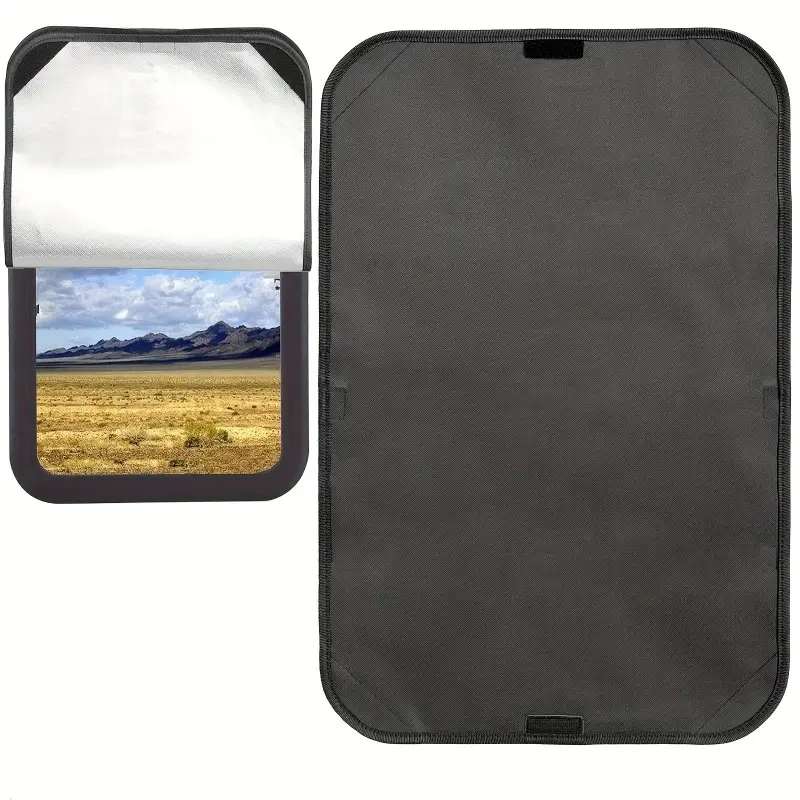 RV Door Window Shade Cover, Camper Sunshade Privacy Screen Window Cover, Travel Trailer Motorhome Sun Shade Accessories, UV Protective Sunshade, Car Window Shades, Car Sunshade Outside Car, Sunshade For Car Outside