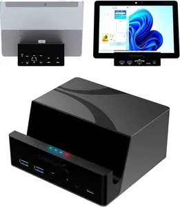 Sabrent USB-C Docking Station Dual 4K@60Hz DisplayLink Dock with 85W Charging, 10Gbps, Gigabit Ethernet, SD/MicroSD for Windows & Mac