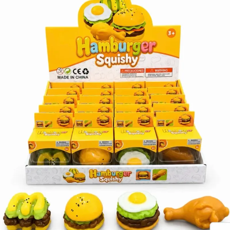 Hamburger and Chicken Squishy