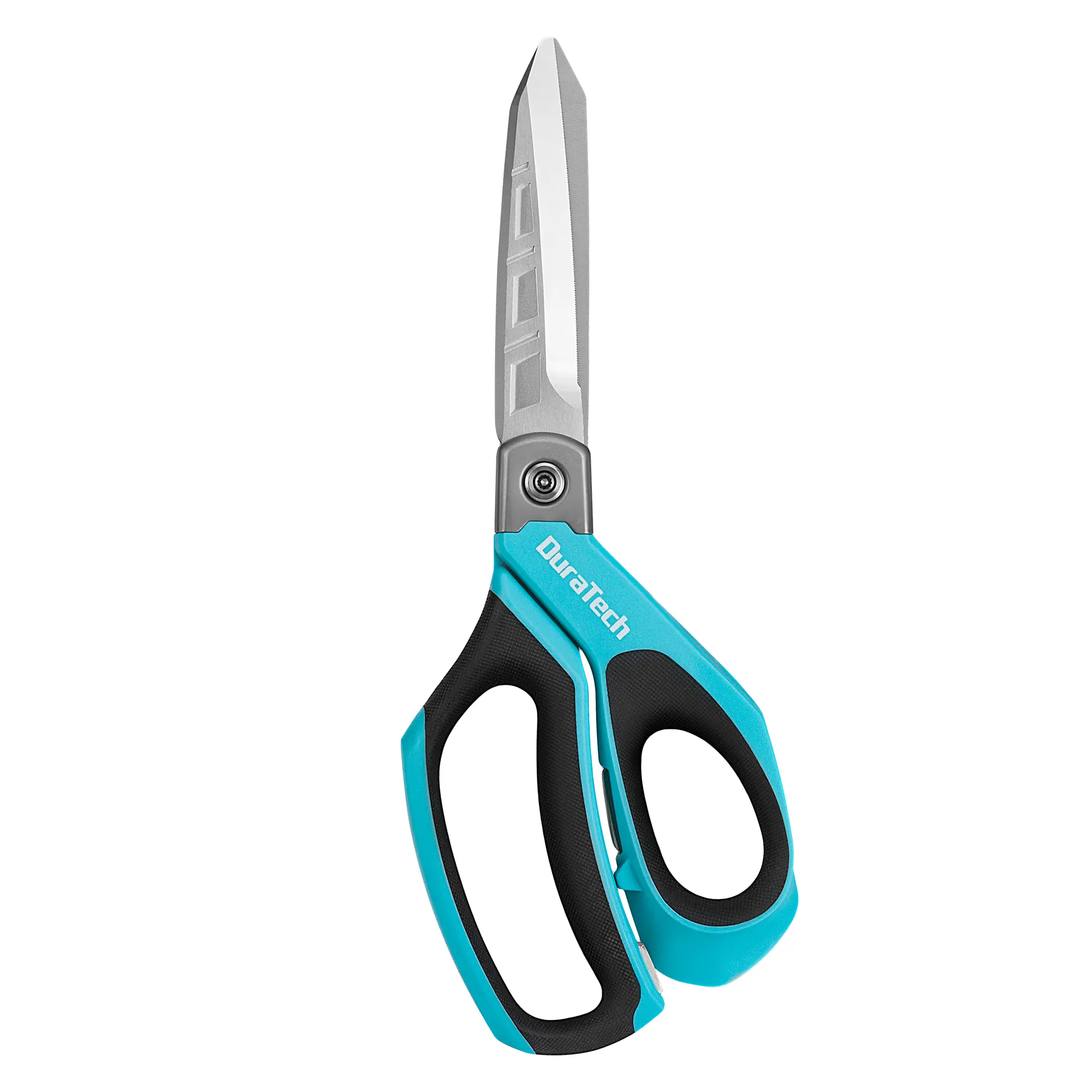 #fathersdaygift DURATECH 10" All-Purpose Heavy Duty Scissors, Stainless Steel Utility Scissors with Ergonomic Handle, Industrial Shears for Carpet, Leather, Fabric, and Household Use
