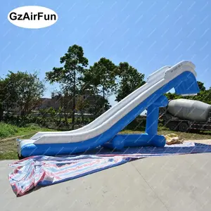 Factory customized high quality water sports games inflatable yacht water slide