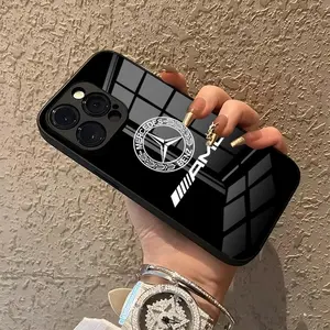 M-Merce.d.e.s - Phone Case Compatible with iPhone X, 11, 12, 13, 14, 15, 16 & Samsung Galaxy S21, S22, S23, S24 & 25 series Protection Shockproof