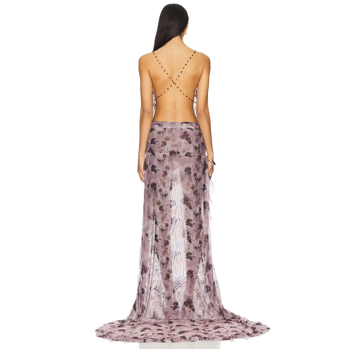 jaded london asteria maxi dress Jaded London Asteria Maxi Dress in Multi
