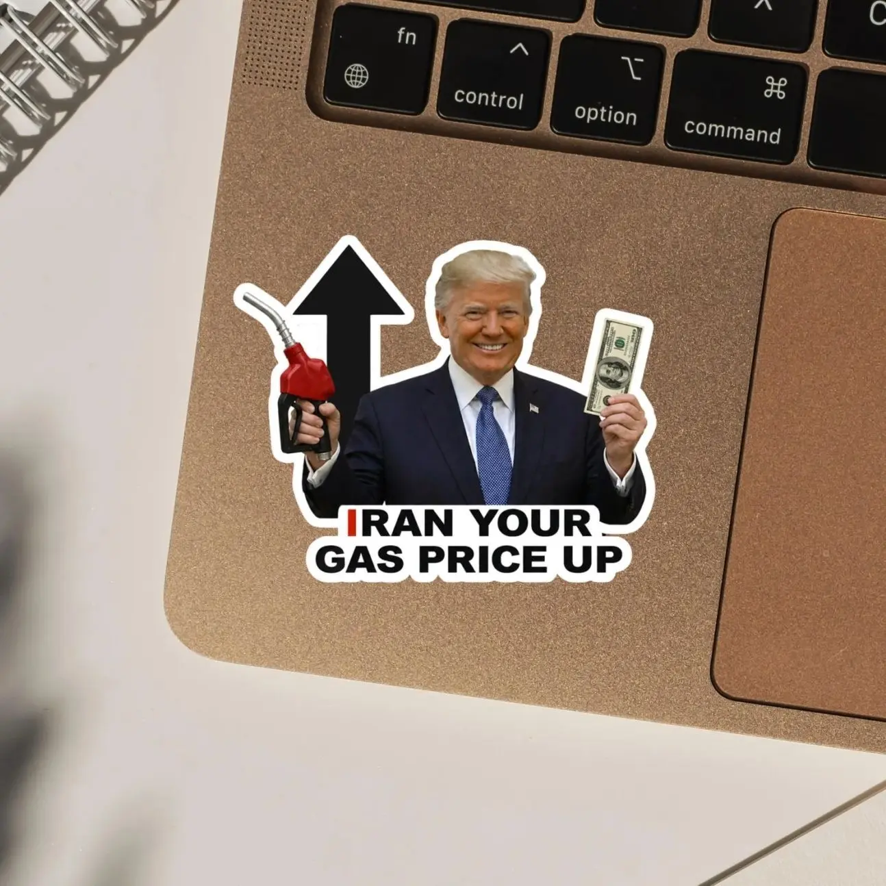 I Did That Funny Stickers, Gas Pump Humor Sticker, Waterproof Vinyl Trump Meme Stickers