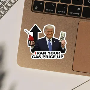 I Did That Funny Stickers, Gas Pump Humor Sticker, Waterproof Vinyl Trump Meme Stickers