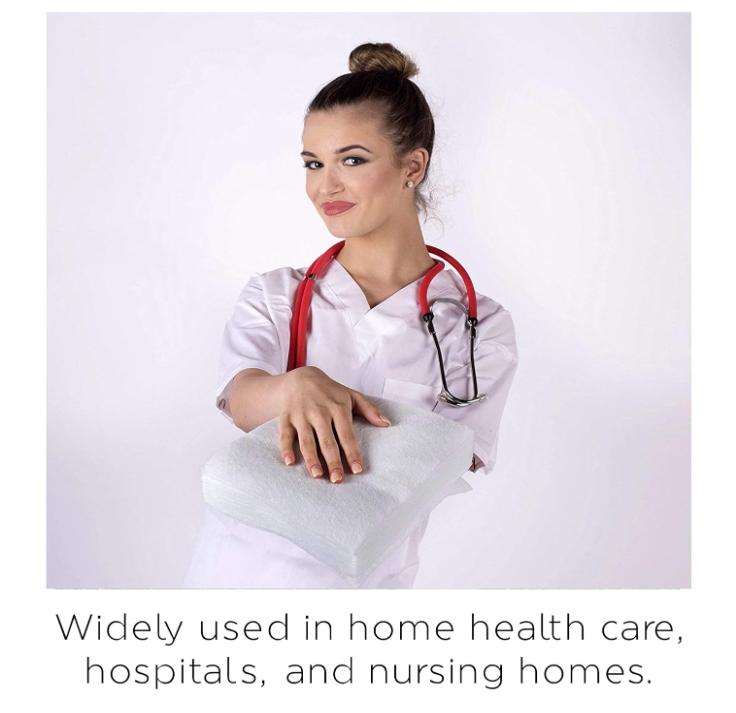 Scrubzz Disposable Rinse Free Bathing Wipes - 25 Pack - All-in-1 Single Use Shower Wipes, Simply Dampen, Lather, and Dry Without Shampoo or Rinsing