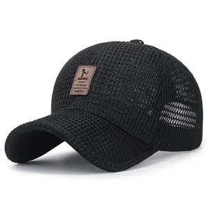 Summer Mesh Quick-Dry Baseball Cap, Breathable Adjustable Sun Hat for Men and Women, Outdoor Sports Cycling Running Ball Game, Lightweight Adjustable Cap