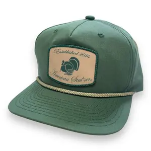 American Strutter® 'The Heritage' Rope Hat (Olive and Khaki)