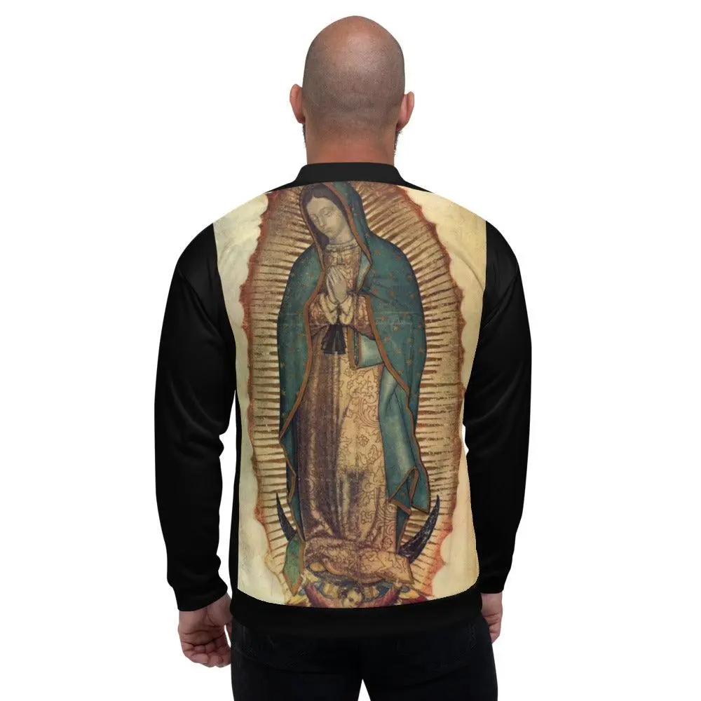 Charlie the Catholic - Our Lady of Guadalupe Bomber Jacket