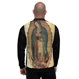 Charlie the Catholic - Our Lady of Guadalupe Bomber Jacket