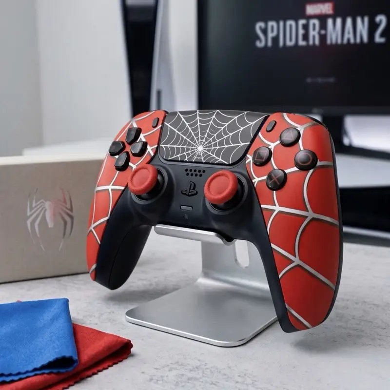 Fully Custom PS5 Controller with aftermarket Shell & upgraded TMR Sticks