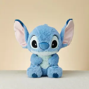 MINISO x Disney Lilo & Stitch Gift Set - Sitting Stitch Plush Doll 10"+Disney Large Size Tote bag For Disney Fans Surprise Presents Valentine's Day