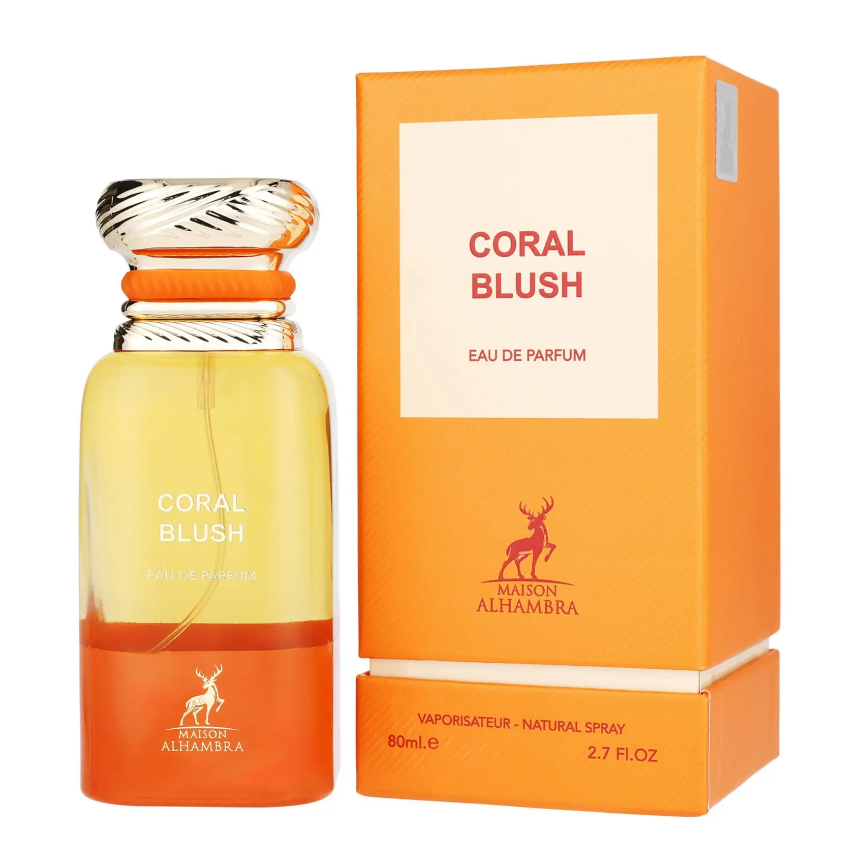 Maison Alhambra Coral Blush for Women Eau de Parfum Spray, 2.7 Ounce