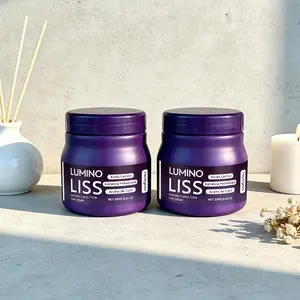 Lumino Liss Keratin Hair Cream 250g, Alcohol-Free & Formaldehyde-Free Formula, Anti-Frizz Smoothing Treatment, Deeply Nourishes and Repairs Dry Adult Hair