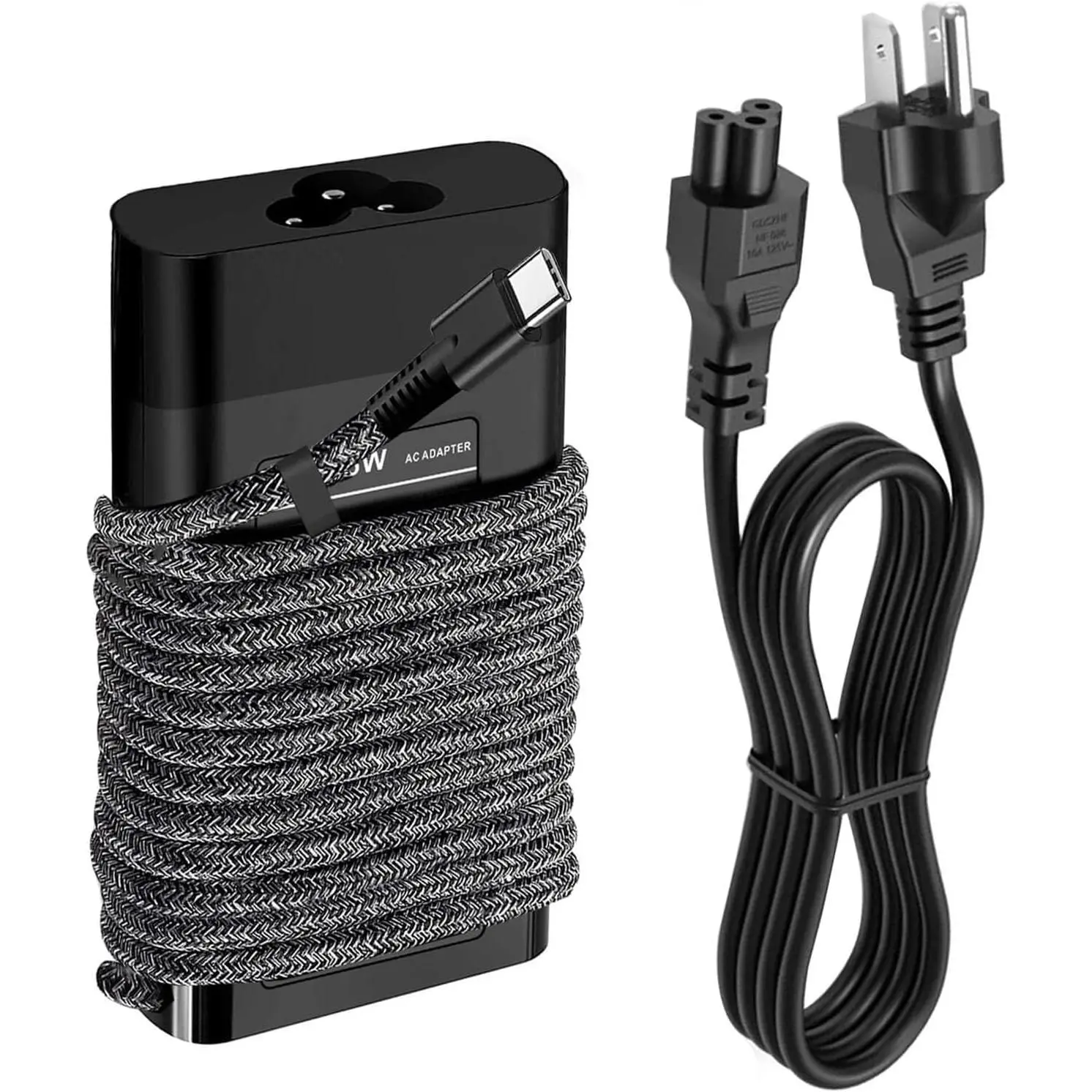 New Slim 65W HP Laptop Charger USB C Replacement for HP Envy X360,Spectre X360,Elitebook X360,Elite X2,Elitebook 840,Chromebook,Envy,ZBook,ProBook Travel Fast Charger Type C Power Cord Adapter