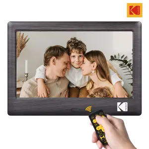 KODAK 7-inch Remote Control Digital Photo Frame, 1024*600 HD,  Wall Mountable, Auto-Rotate,Easy to Share Photos，Gift for mom,Mother's Day gift.Non-WIFI.