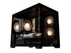Andromeda Insights AMD Spectra Gaming PC - RX 9070 XT 16GB | Ryzen 5 9600X (5.4 GHz Turbo Boost) | 16GB DDR5 6000MHz | 1TB Gen4 SSD | 850W Gold | ARGB | Wi-Fi + BT | Win 11