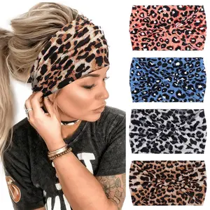 4 Pack Turban Headbands for Women Wide   Wraps Knotted Cute Hair Band Accessories