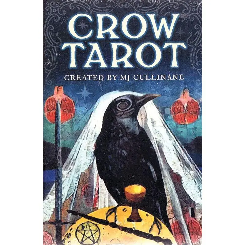 Crow Tarot Deck by MJ Cullinane — 78-Card RWS Tarot with Crow Wisdom