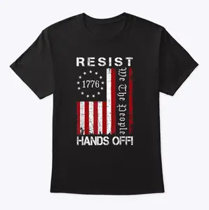 Hands Off Protest Shirt Political Activism Tee Save Public Lands Medicare Social Security Free Speech Environmental Rights T-Shirt V6