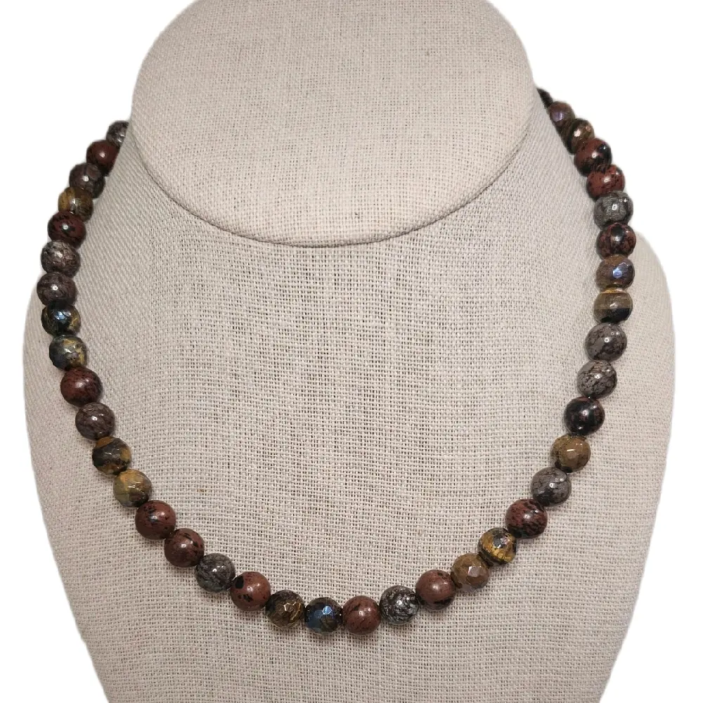 Coated necklace
