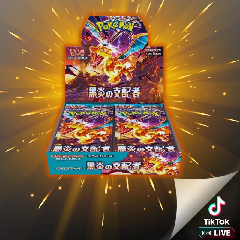 ruler of black flame japanese booster box - TikTok Shop