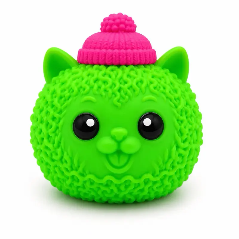 Knittens Stress Relief Squishies Toy, Fidgets Squishies for Kids Stuff, All Needohs Squishy Novelty Toy