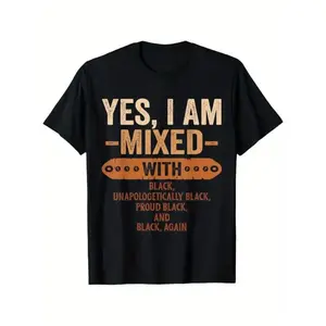 Celebrate Black History Month with Stylish Melanin Graphic T Shirt for Unisex Casual Comfort in Various Sizes