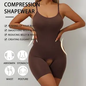 FlexiFit Open-Back Bodysuit Invisible Seamless Shaper for Daily & Wedding Smooth Fit Shapewear