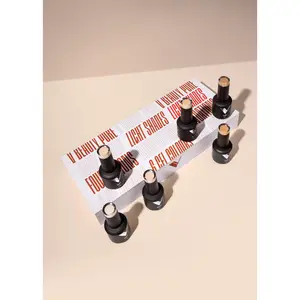 V Beauty Pure Gel Polish - Light Shades Collection | Long-Lasting Soak-Off UV/LED Gel Polish Set – Glossy, Salon-Quality, Easy to Apply Flawless Coverage, 10g - Smooth