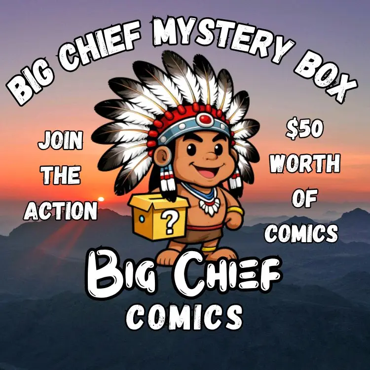 $50 Worth of Comic Books - Big Chief Mystery Box