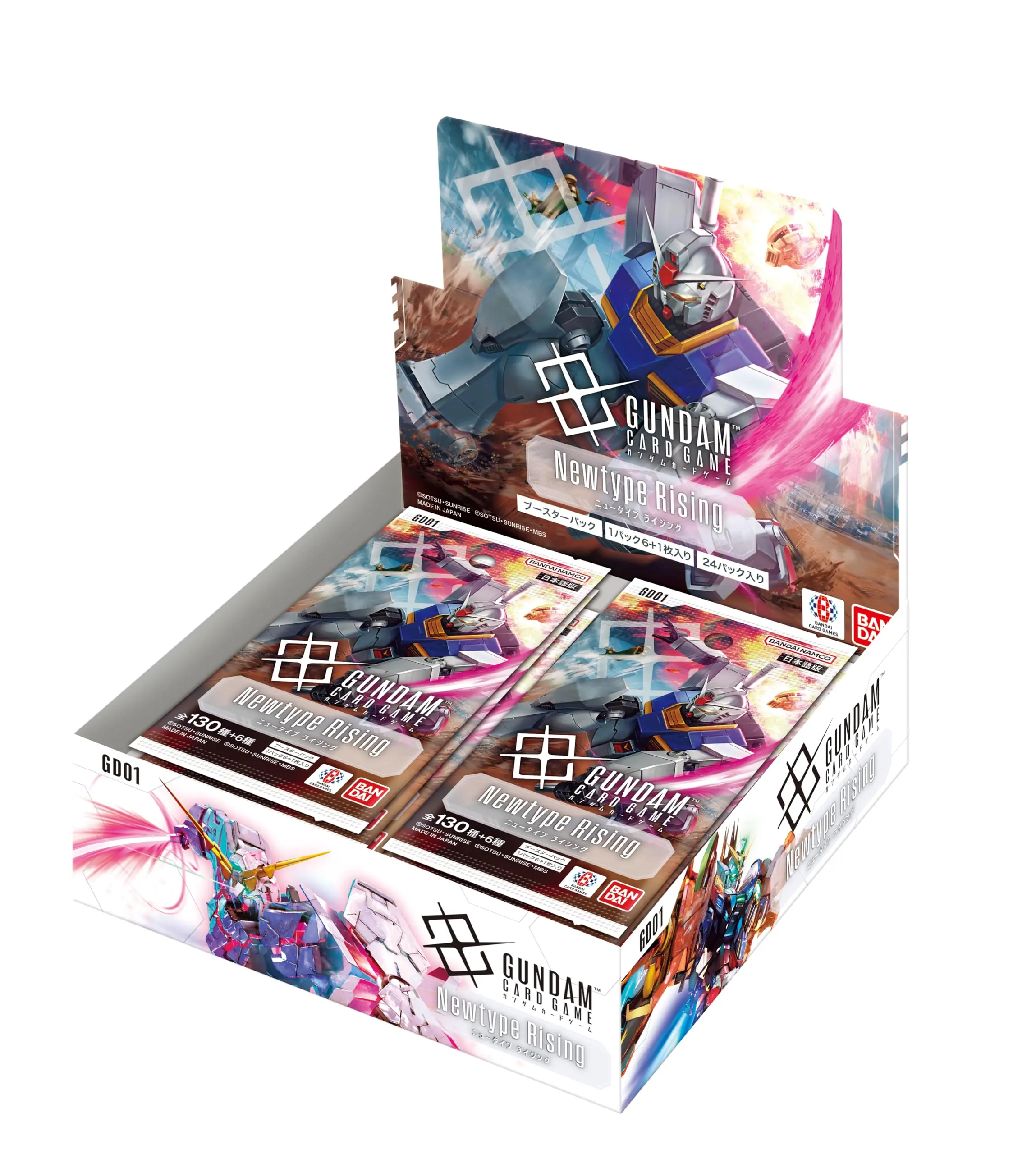 GD-01 Gundam Card Game Booster Box - Newtype Rising (Versioin Japanese)