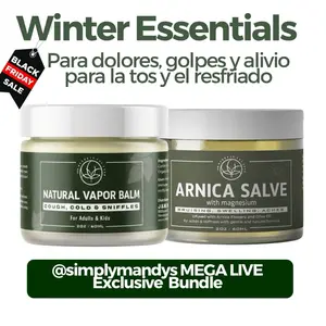 Winter Essentials Dou- Natural Vapor  Balm & Arnica Balm