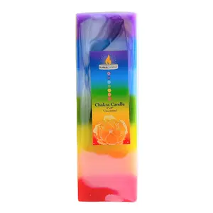 Giant Chakra Rectangle Candle