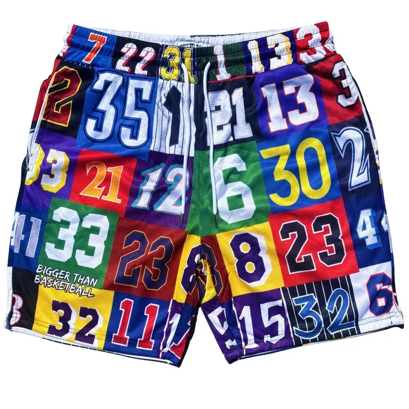 Bigger than Basketball - Hall of Fame Basketball Shorts, Lightweight Sports Shorts for Gym, Training & Casual Wear