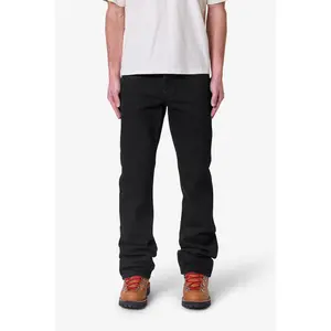 mnml Raw Bootcut Denim - Rinsed Black mnml Raw Bootcut Denim - Rinsed Black