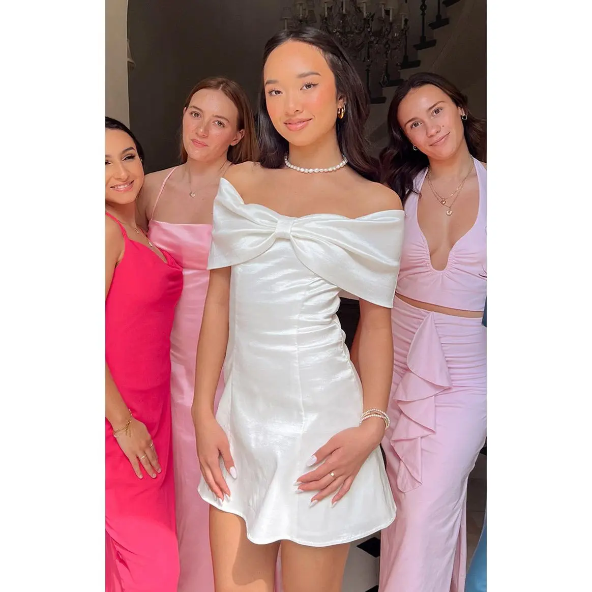Lissy White Mini Dress - TikTok Shop