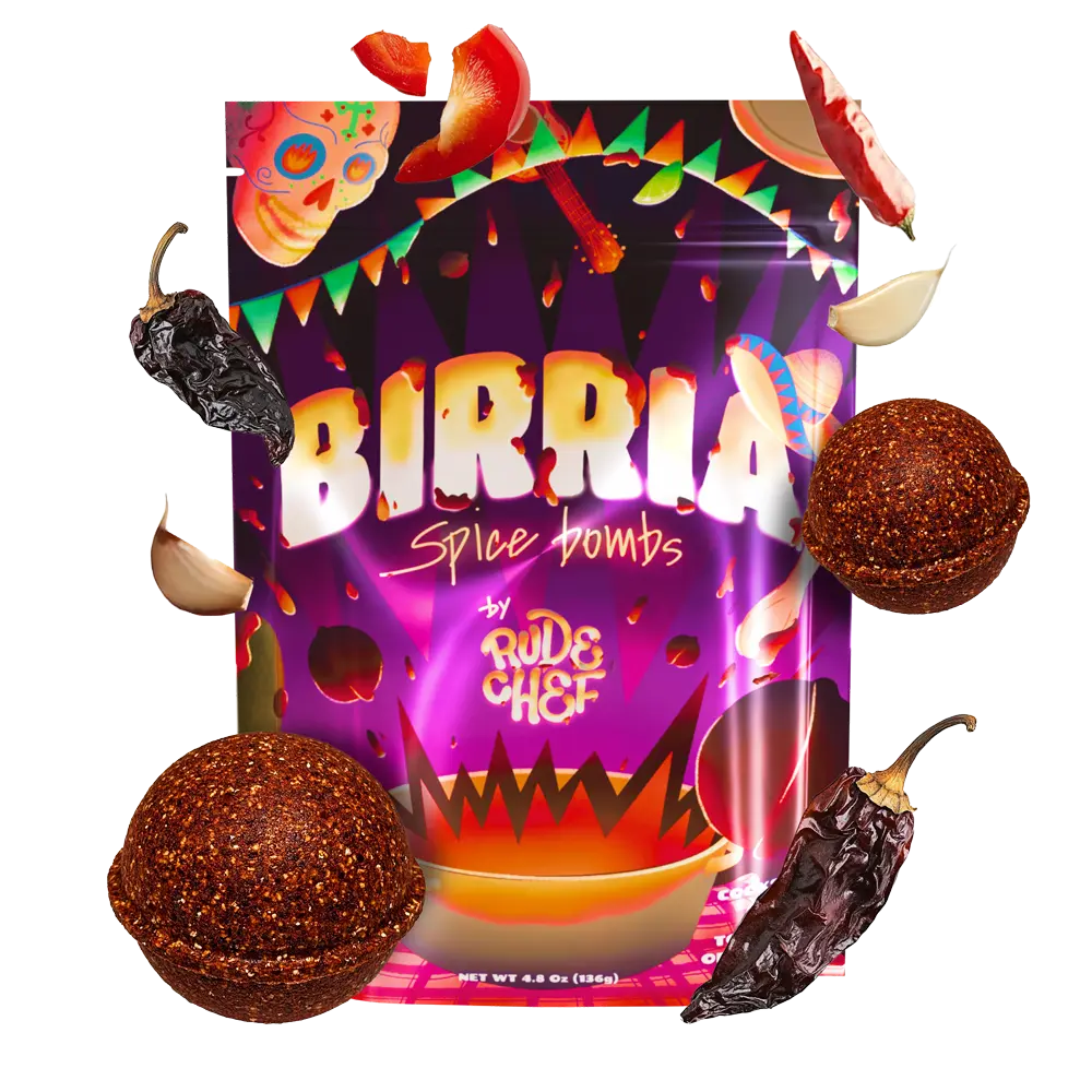 Birria Spice Bomb - Vegan & MSG Free Authentic & Gourmet Seasoning