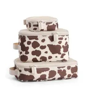 Itzy Ritzy - Giddy Up! Cow Print Pack Like a Boss™ Packing Cubes