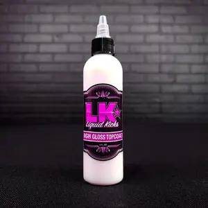 4oz LK Top Coat High Gloss Finish Leather sealer