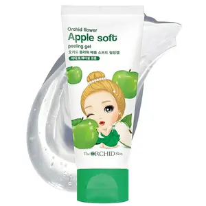 Apple Exfoliating Scrub, Moisturizing face Scrub Gel, Deep Cleansing Exfoliator, Natural Apple Peeling Scrub for Smooth Soft Ski Soft Peeling Gel 4.1 oz  | K - beauty Korean Skincare