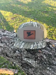 Duck Silhouette - Flatbill Snapback - Mossy Oak Bottomland