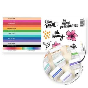 Mini Ink Cubes Label Set - 2023 Amy Tangerine Collection