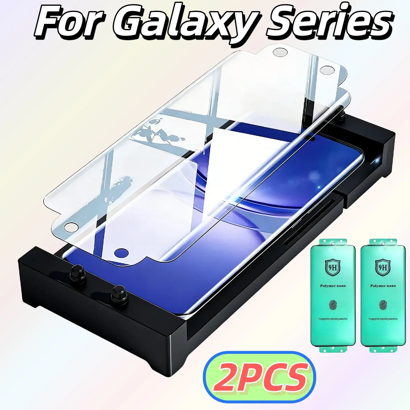 Samsung Galaxy Screen Protector Film Kit, Easy Installation Protective Anti-Scratch Ceramic Guard for Samsung Galaxy Models, Durable & High-Quality Design