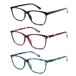 ZOELEAD 3-Pack Reading Glasses Blue Light Blocking Anti Eyestrain Computer Reading Glasses for Women Men Readers Comfortable Glasses for Reading (3 Pack Mix Color, 1.50)