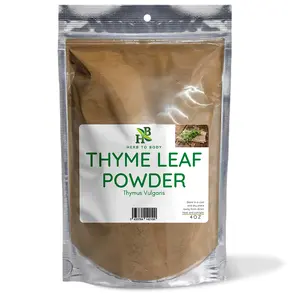 Herb to Body Thyme Leaf Powder 4 oz - Thymus Vulgaris from Egypt - Natural Culinary Spice
