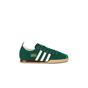 adidas Originals Samba 62 Sneaker in Collegiate Green, Off White, & Preloved Brown