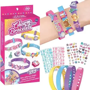 Friendship Bracelet Making Kit for Girls, DIY Jewelry Making Kit, Art & Craft Kits for Kids, Birthday Present, Star (random Colors)
