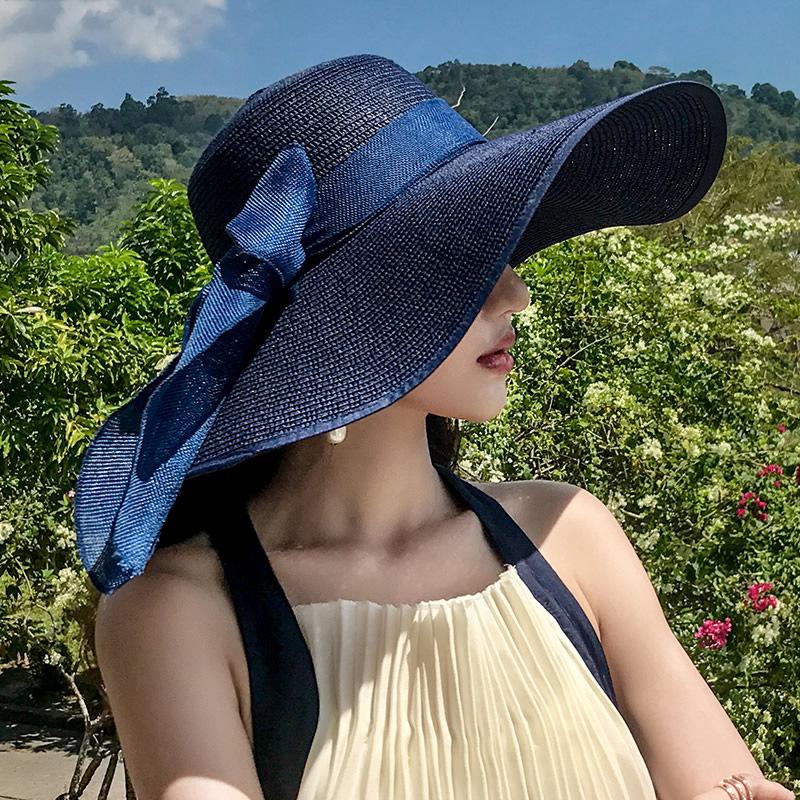 🌞 SunnyBreeze Foldable Wide-Brim Sun Hat – Chic & Protected